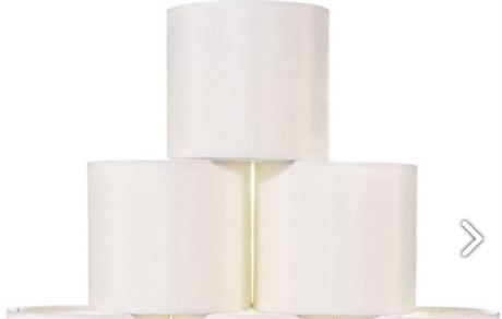 Wellmet Small Lamp Shades,ONLY for Candle Bulbs, Set of 3