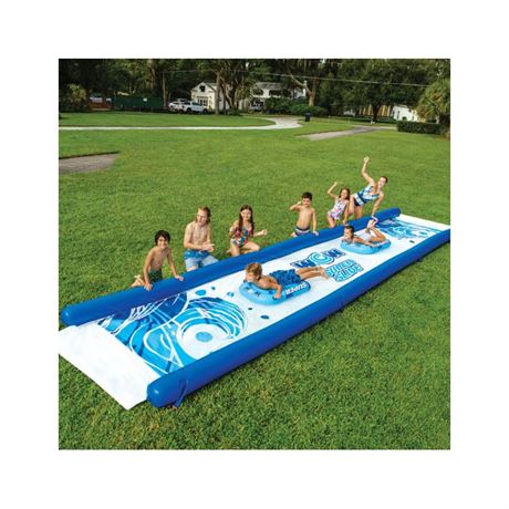 Wow Sports Super Slide with Sprinklers, 25' x 6' Blue