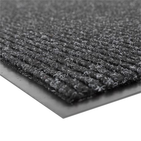 Notrax 109 Brush Step Entrance Mat, 3' x 10', Charcoal