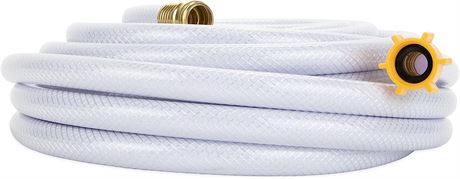 Camco TastePURE Water Hose for RV, 50 feet, White (22793) - Heavy Use