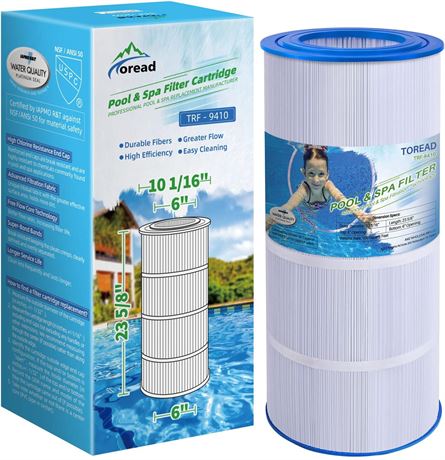 TOREAD Pool & Spa Filter Replacement TRF-9410