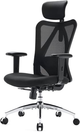 SIHOO M18 Ergonomic Office Chair for Big and Tall People W/ Adjustable Headrest