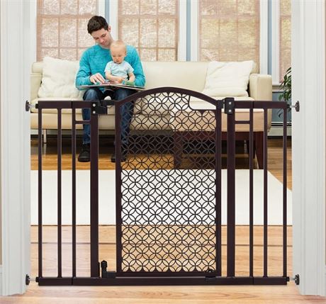 Summer Infant Modern Home Decorative Walk-Thru Baby Gate