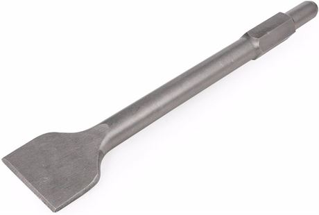 XtremepowerUS Hex Shank Replacement Chisel 1-1/8" Chisel Hex for Jack Hammer