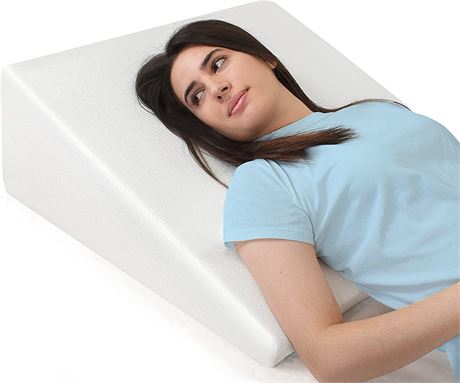 Bed Wedge Pillow Cooling Memory Foam Top �8" 24" 24" Elevated Support Cushion