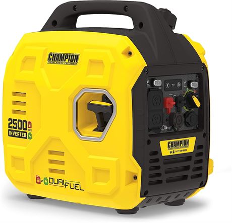 Champion Power Equipment 2500-Watt Dual Fuel Portable Inverter Generator