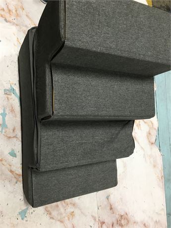 4 Tier Pet Steps Gray