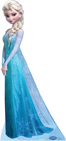 Cardboard People Elsa Life Size Cardboard Cutout Standup