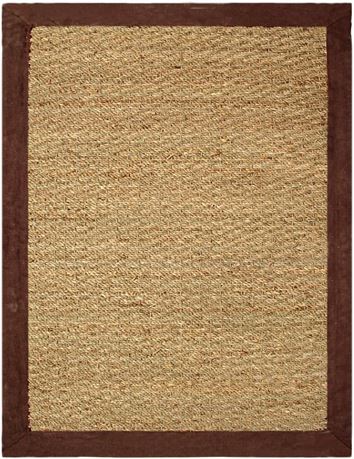 Chesapeake Seagrass 40-Inch by 60-Inch Area Rug, Chocolate