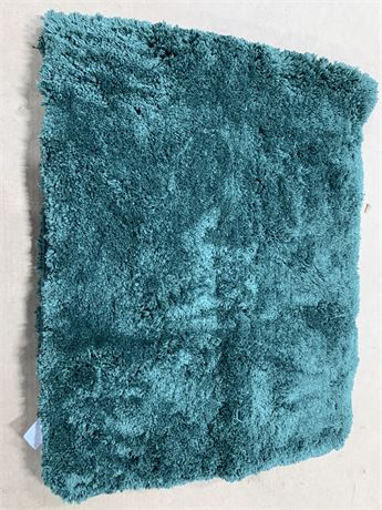 Bath Mat, Green, Size about 60"x23"