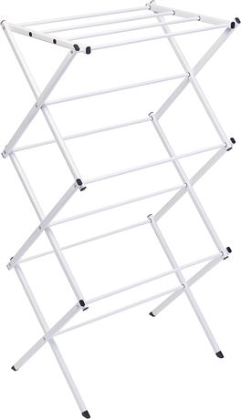 Compact Folding Metal Clothes Drying Rack - Signs of Wear/Rust