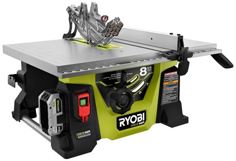 RYOBI ONE+ HP 18V Brushless Cordless 8-1/4 in. Compact Portable Table Saw