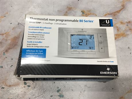 EMERSON Low Voltage Thermostat: Digital