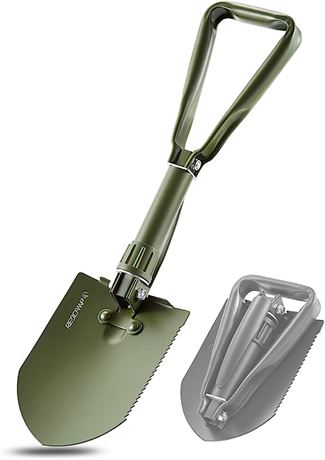 REDCAMP Military Folding Camping Shovel, Entrenching Tool