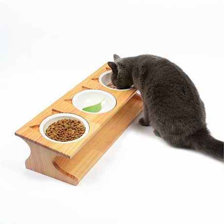 Elevated Pet Bowls, Raised Dog Cat Feeder