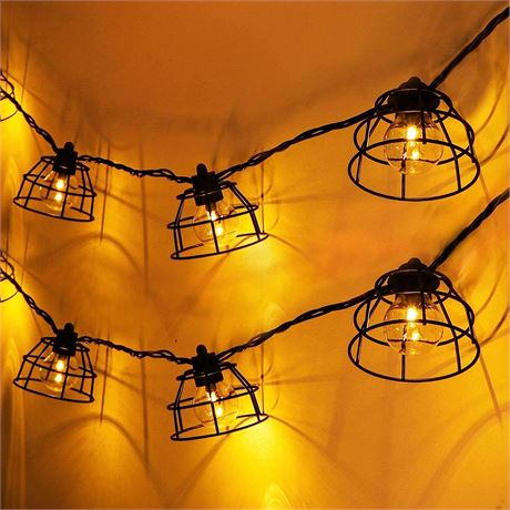 Afirst Decorative String Lights Industrial-Style