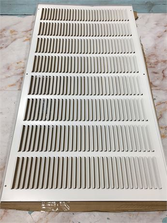 34" X 18" AIR VENT RETURN GRILLES - SIDEWALL AND CEILING - STEEL