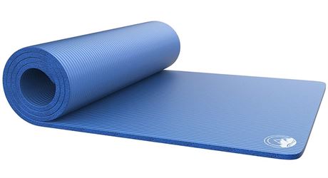 Wakeman Lightweight Foam Sleep Pad Thick Mat, Camping, Yoga Non-Slip