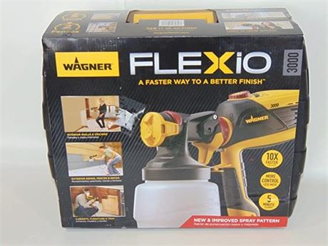 Wagner 0529085 FLEXiO 3000 HVLP Paint Sprayer Functional -DAMAGED