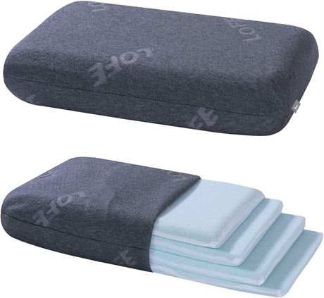 LOFE Adjustable Memory Foam Pillow