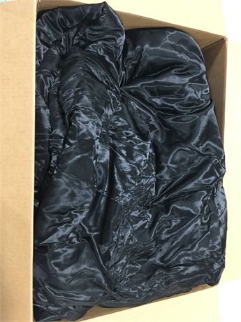 Black, Silk Comforter, Size Unknown