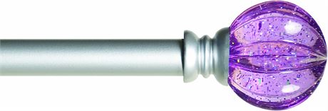 Kenney 81685 Estrella Kids Window Curtain Rod, 28 to 48-Inch