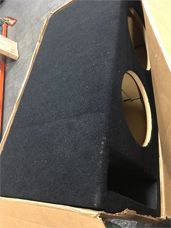 Subwoofer Box, 37"x18"x16"