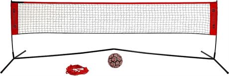 Wicked Big Sports Takraw Vollyball/Soccer Outdoor Sports Game Net