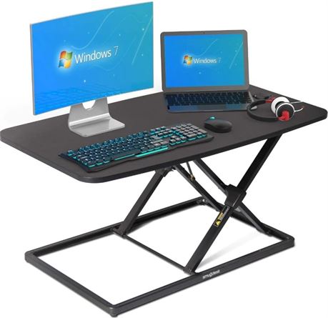 Smugdesk Standing Desk, Black