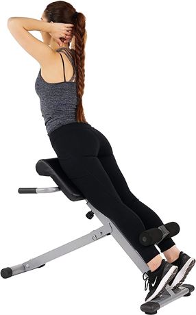 Health & Fitness 45-Degree Hyperextension Roman Chair