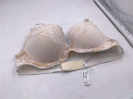 Victoria's Secret Push-Up, 34B, Beige/Lace - Wired Bra