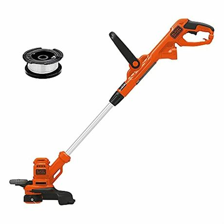 BEST CE Cordless Weed Wacker, Black/Orange