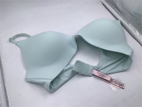 Victoria's Secret Push-Up, 34C, Mint Green - Wireless Bra