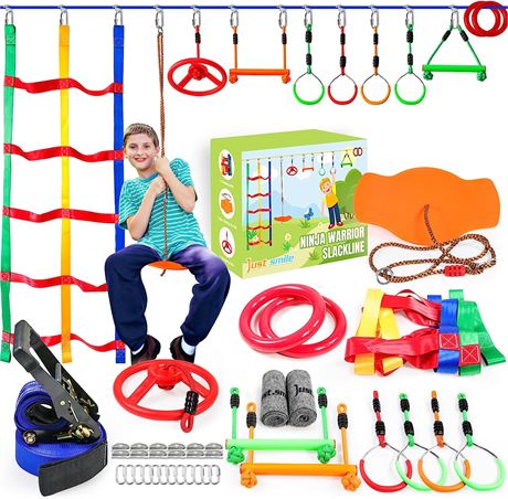 Ninja Warrior Obstacle Course for Kids