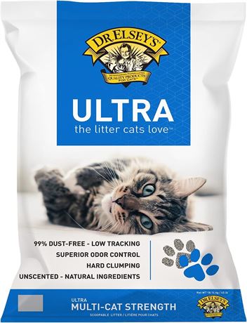 Dr. Elsey's Premium Clumping Cat Litter - 40 LBS