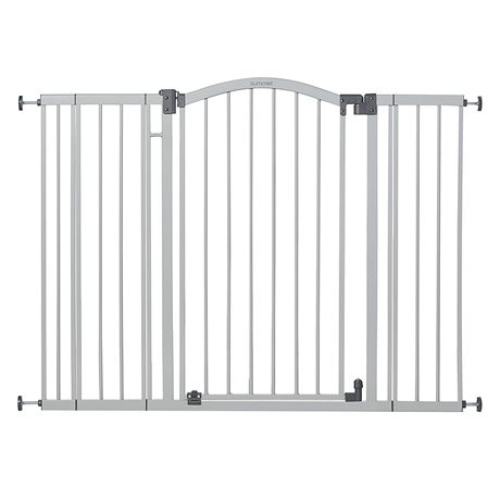 Summer Extra Tall & Wide Baby Gate, 29.5"-53" Wide, 38" Tall - Gray