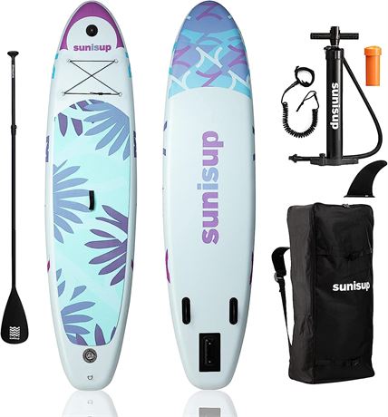 SUNISUP SUP Inflatable Paddle Board (10' x 30" x 6") - Cold Old