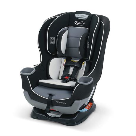 Graco Extend2Fit Convertible Car Seat, Ride Rear Facing, Gotham