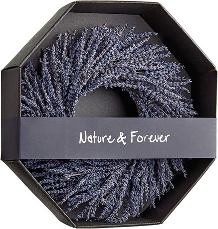 Nature & Forever 14" Real Lavender Wreath