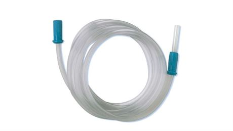 Medline Sterile Nonconductive Connecting Tubing, 12' length. 1/4"diameter