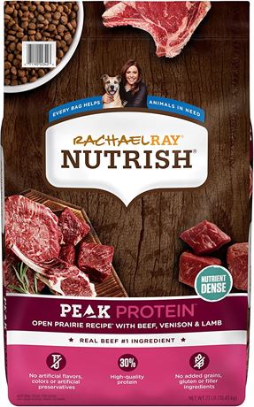 Rachael Ray Nutrish PEAK Natural Dry Dog Food