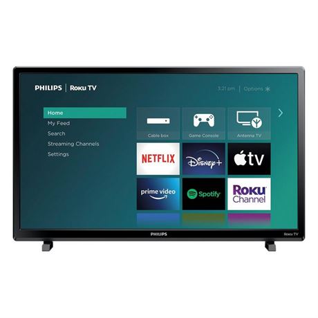 Philips 24PFL4764/F7 24" Class HD Roku Smart LED HDTV