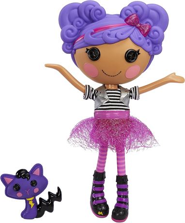 Lalaloopsy Doll- Storm E. Sky and Cool Cat, 13" Rocker Musician Doll