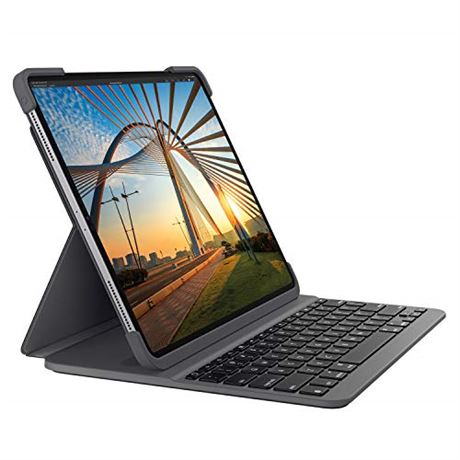 Logitech Slim Folio Pro Backlit Bluetooth Keyboard Case for iPad Pro 11"