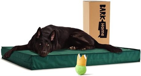 Barkbox - Outdoor Dog Bed - Waterproof, green