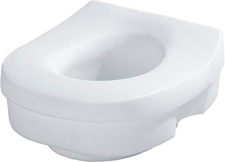 Moen DN7020 Home Care Elevated Toilet Seat, Glacier