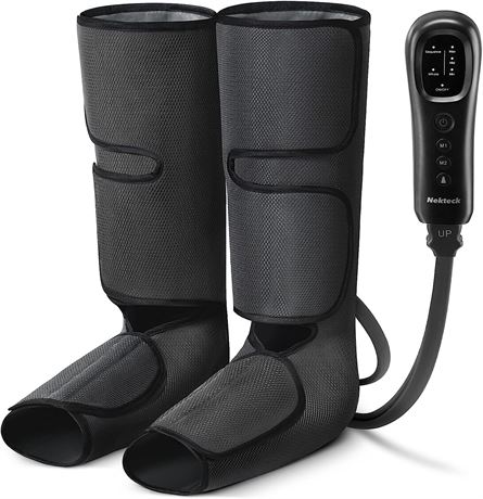 Nekteck Leg Massager with Air Compression for Circulation and Relaxation