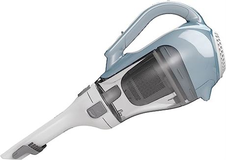 Black+Decker 16V Advanced Clean Dustbuster, Blue/White