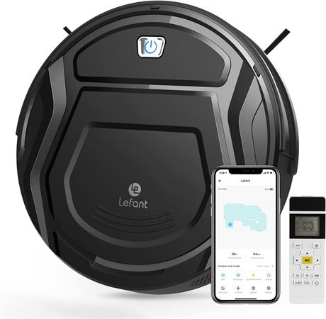 Lefant Robot Vacuum Cleaner, Tangle-Free Suction, Slim