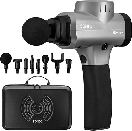 Sonic Handheld Percussion Massage Gun, Deep Tissue Massager